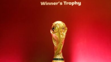 soccer world cup trophy reuters